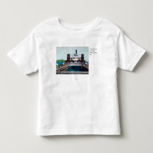 T-shirt Pour Les Tous Petits Vue de la foire commerciale de ferry-boat de