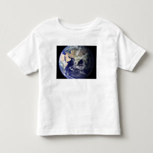 T-shirt Pour Les Tous Petits Vue de la terre de l'espace
