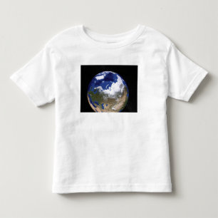 T-shirt Pour Les Tous Petits Vue de la terre montrant la région arctique