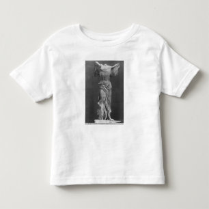T-shirt Pour Les Tous Petits Vue de la victoire Samothrace dans le musée de