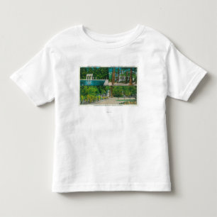 T-shirt Pour Les Tous Petits Vue de la vue ResortCastella, CA de rocher