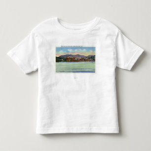 T-shirt Pour Les Tous Petits Vue de lac mirror du club de Lake Placid dedans