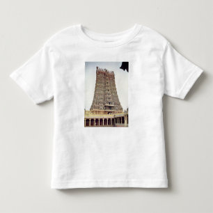T-shirt Pour Les Tous Petits Vue de l'extérieur découpé du gopuram du sud