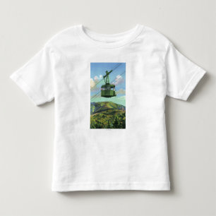T-shirt Pour Les Tous Petits Vue de monter de tram de Mt de canon
