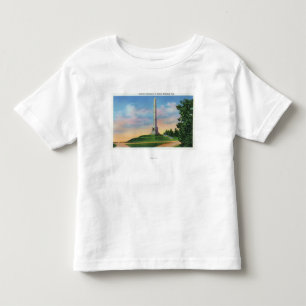 T-shirt Pour Les Tous Petits Vue de parc de champ de bataille de Newton