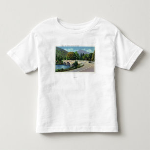 T-shirt Pour Les Tous Petits Vue de pont au-dessus de la rivière de Deerfield