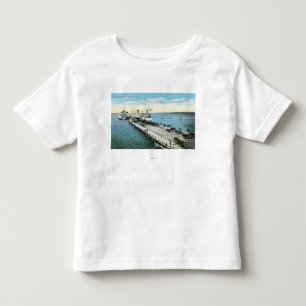 T-shirt Pour Les Tous Petits Vue de quai au nouveau port