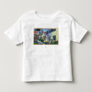 T-shirt Pour Les Tous Petits Vue de résidence de courrier d'Emily