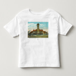 T-shirt Pour Les Tous Petits Vue de rue du congrès de Fidelity