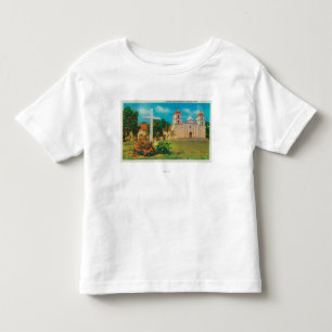 T-shirt Pour Les Tous Petits Vue de Santa Barbara de mission