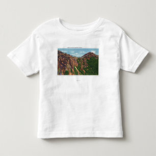 T-shirt Pour Les Tous Petits Vue de sommet de Whiteface Mt
