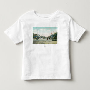 T-shirt Pour Les Tous Petits Vue de Van Ness Avenue un an après le feu de