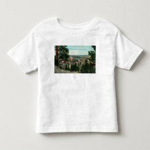 T-shirt Pour Les Tous Petits Vue de ville par les arbres