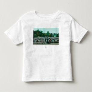 T-shirt Pour Les Tous Petits Vue des au sol d'Hotel del Monte Tennis