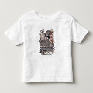 T-shirt Pour Les Tous Petits Vue des étapes ou du Scalinata d'Espagnol