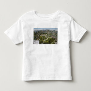 T-shirt Pour Les Tous Petits Vue d'oeil d'oiseau de montagne