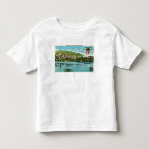 T-shirt Pour Les Tous Petits Vue du fleuve Hudson d'académie militaire des USA