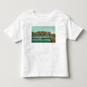 T-shirt Pour Les Tous Petits Vue du pavillon se baignant et du pilier