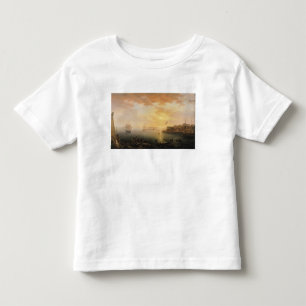 T-shirt Pour Les Tous Petits Vue du port de Brest, 1796