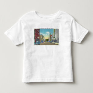 T-shirt Pour Les Tous Petits Vue du sud de rue de rue de Genesee