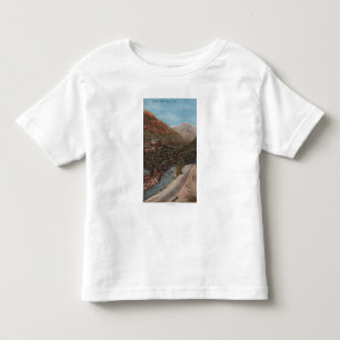T-shirt Pour Les Tous Petits Vue et rivière de canyon d'Ogden, de l'Utah -