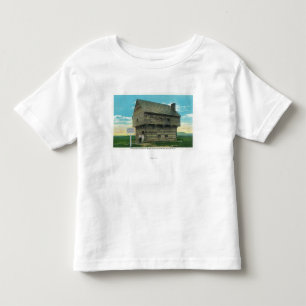 T-shirt Pour Les Tous Petits Vue extérieure de Chambre de bloc de période
