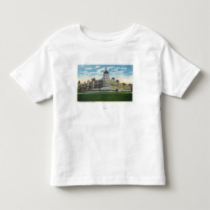 T-shirt Pour Les Tous Petits Vue extérieure de la Chambre de ressort de la