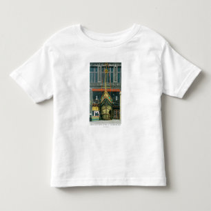 T-shirt Pour Les Tous Petits Vue extérieure de la grotte des poissons de