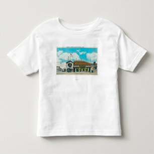 T-shirt Pour Les Tous Petits Vue extérieure de la grotte marine de Hageman