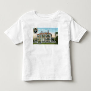 T-shirt Pour Les Tous Petits Vue extérieure de la maison de Longfellow # 2