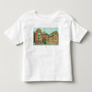 T-shirt Pour Les Tous Petits Vue extérieure de l'hôpital de Hahnemann