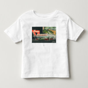 T-shirt Pour Les Tous Petits Vue extérieure de RestaurantVentura de la boucle,