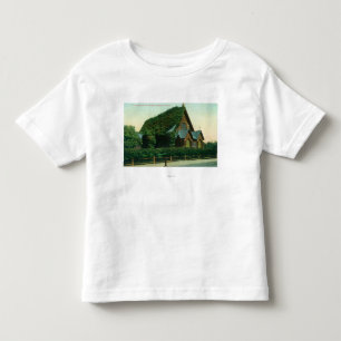T-shirt Pour Les Tous Petits Vue extérieure d'église presbytérienne