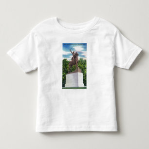 T-shirt Pour Les Tous Petits Vue rigide de statue de GEN John