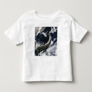 T-shirt Pour Les Tous Petits Vue satellite du Japon