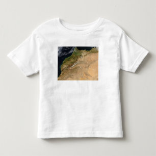 T-shirt Pour Les Tous Petits Vue satellite du Maroc