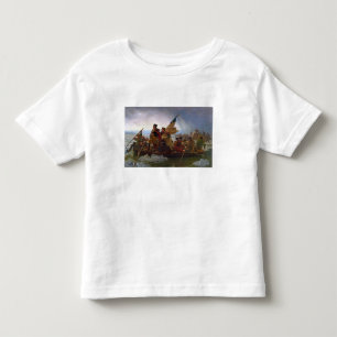 T-shirt Pour Les Tous Petits Washington croisant le fleuve Delaware