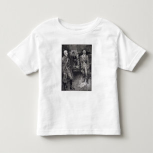 T-shirt Pour Les Tous Petits Washington refusant une dictature