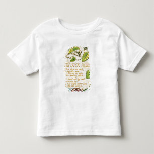 T-shirt Pour Les Tous Petits William Blake le rose malade, des chansons