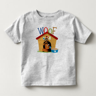 T-shirt Pour Les Tous Petits Woof Dog