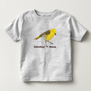 T-shirt Pour Les Tous Petits Yellowhead Mohua