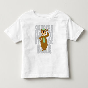T-shirt Pour Les Tous Petits Yogi "Plus Intelligent Que L'Ours Moyen"