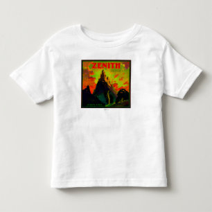 T-shirt Pour Les Tous Petits Zénith LabelWhittier orange, CA
