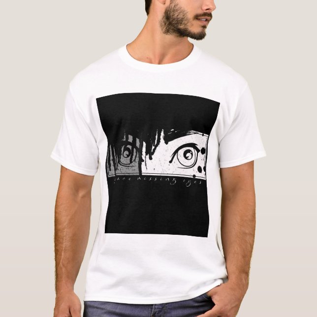 T-shirt pour les yeux manquants de paix (Devant)