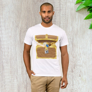 T-Shirt pour mâle au trésor antique