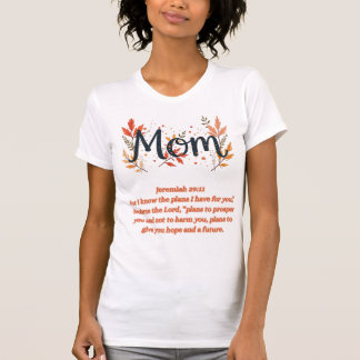 T-shirt pour mère avec verset biblique inspirant c