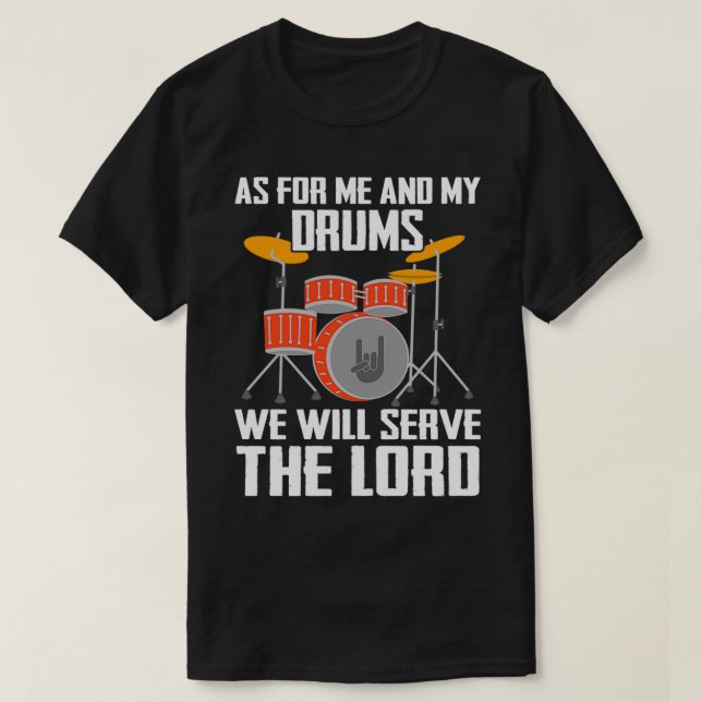 T-SHIRT POUR MOI ET MES DROGUES, NOUS SERONS LE SEIGNEUR M (Design devant)