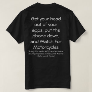 T-Shirt pour motard