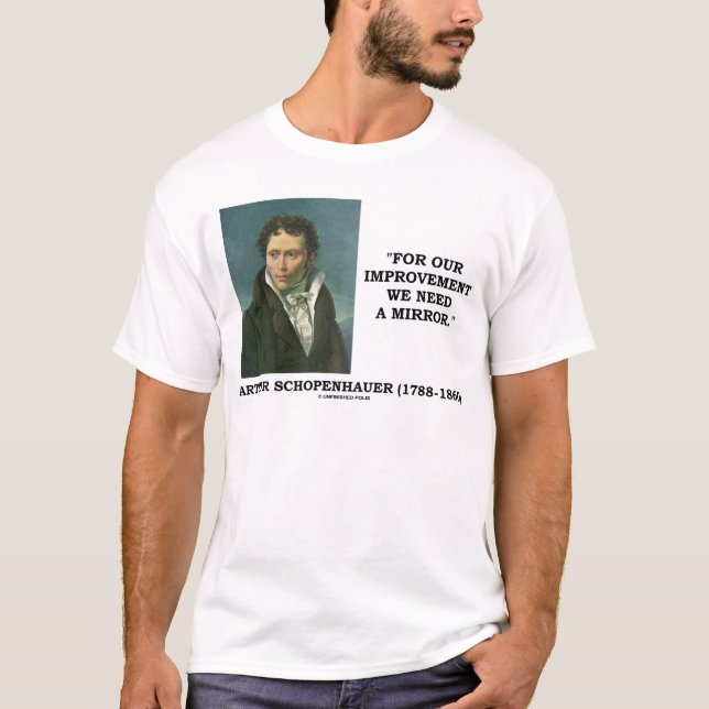 T-shirt Pour notre amélioration nous avons besoin d'une (Devant)