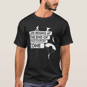 T-shirt Pour parachutiste et soldats en parachute et jouet